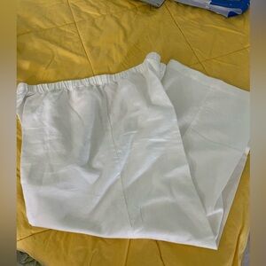 NWOT Hot Cotton white Elastic Waist Pants